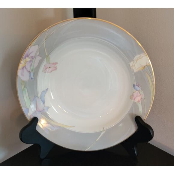 Mikasa Charisma Gray L9049 Rimmed Soup Bowl 8 1/4" D (Set of 4) - Picture 2 of 11